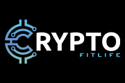 Crypt fitlife logo on a black background with promotions.