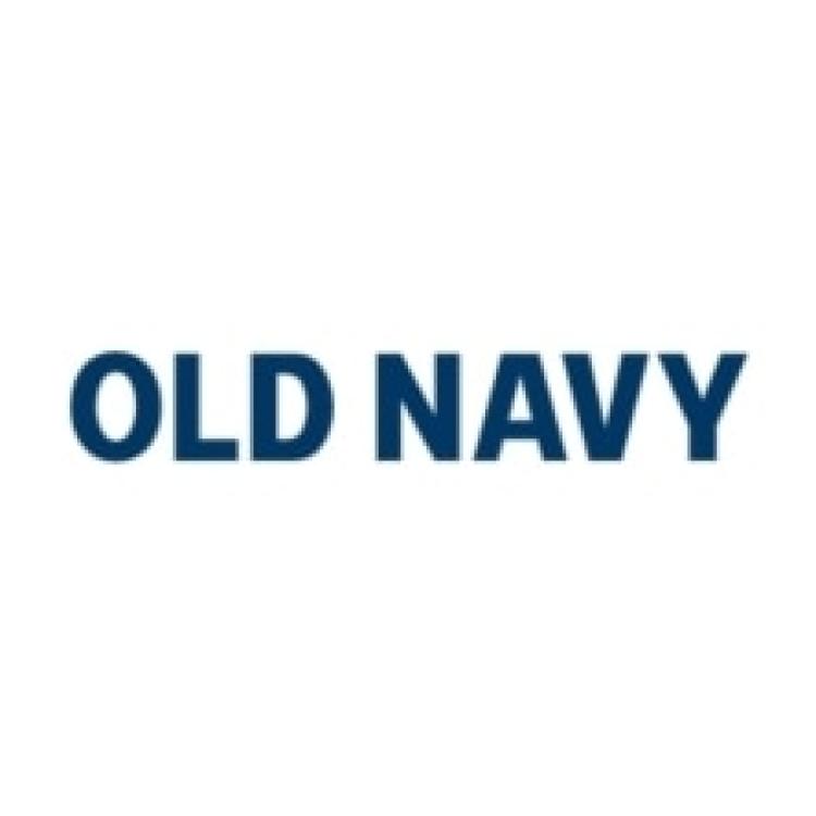The old navy logo on a white background with the best coupons.