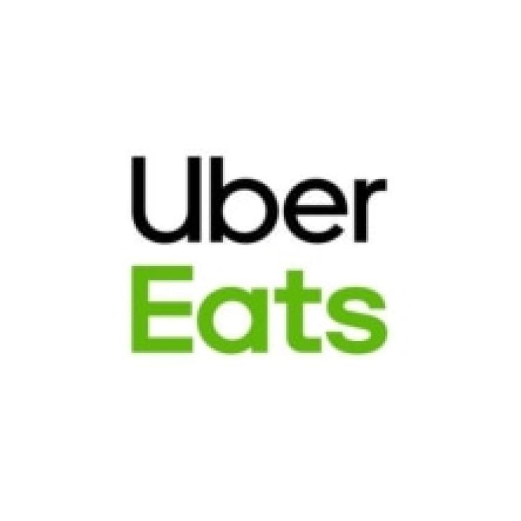 Uber eats promotions on a white background.