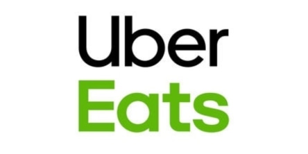 Uber eats logo on a white background featuring promotions.