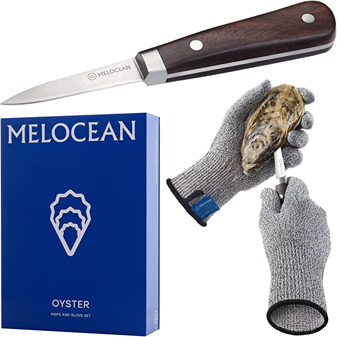 03 ultrasonic ionic skin scrubber 2 - 40% OFF Melocean Oyster Shucking Knife Set