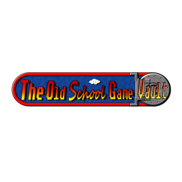 The Old School Game Vault Logo 360x180 - 10% Off at video games  + Free Shipping on Orders Over $25