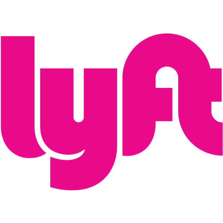 1200px Lyft logo.svg 750x531 - $15 credit for fist time riders