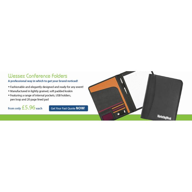 14 750x193 - gopromotional.co.uk Conference Folders 10% Off All Product