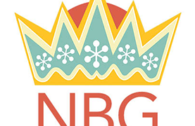 The nbg logo with a crown on it.
