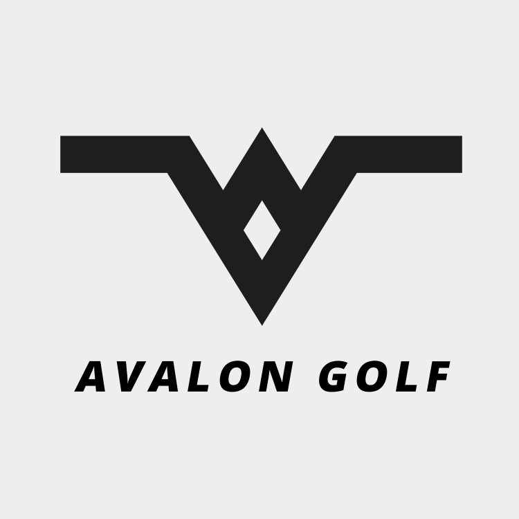 Avalon golf logo on a white background.