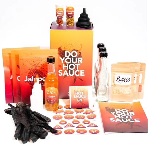 Do your hot sauce kit.