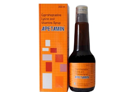 A bottle of aprotin in front of a box.