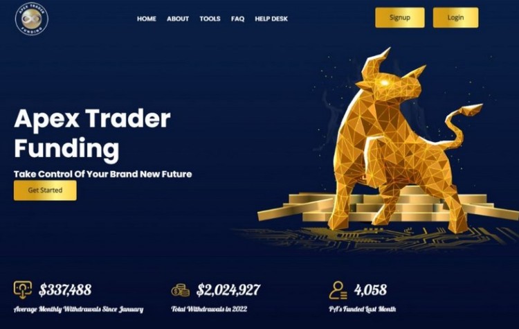 A page for apex trader funding.