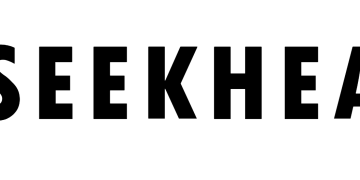 Seekheart logo on a white background.
