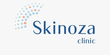 Skinoza clinic logo on a white background.
