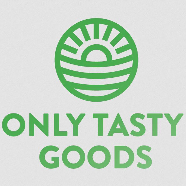 Only tasty goods logo on a white background.